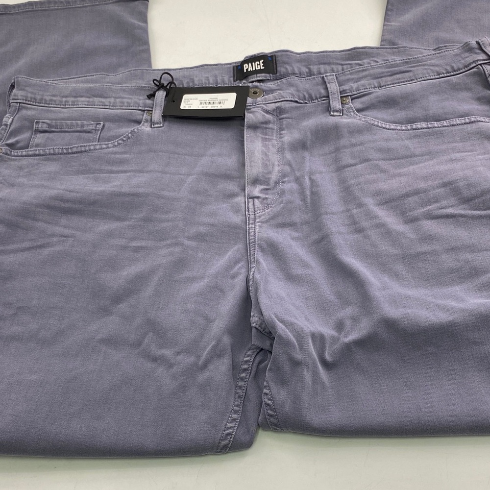PAIGE Men's Soft Purple Slim Jeans